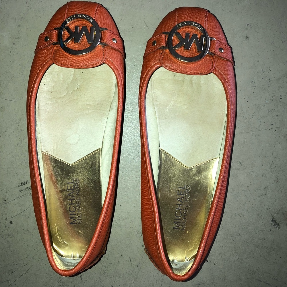 Orange MK flats